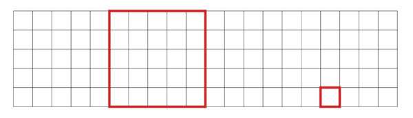 ¿Cuánto miden los cuadrados del papel electrocardiográfico?