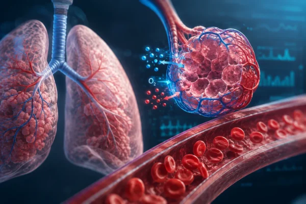 Regulación de las concentraciones de oxígeno y dióxido de carbono en el líquido extracelular