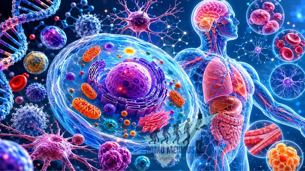 La célula como unidad viva fundamental del cuerpo humano