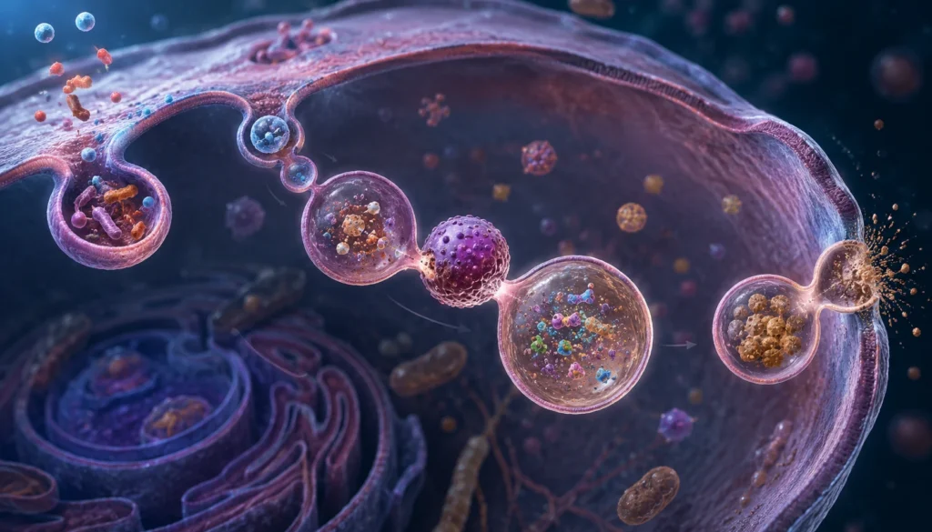 Los lisosomas son el sistema digestivo de las células