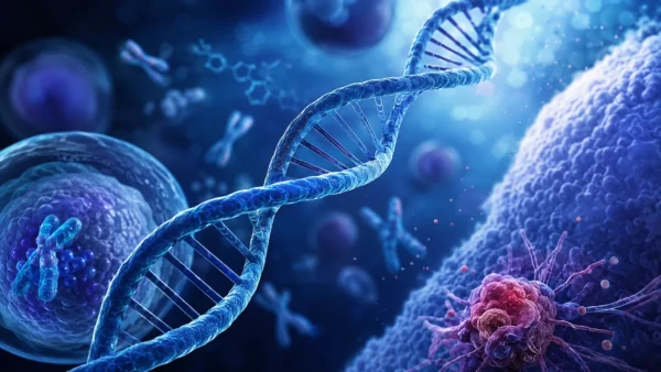 El sistema genético de ADN controla la reproducción celular