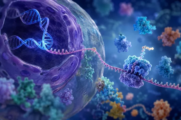 Los genes controlan la síntesis de proteínas