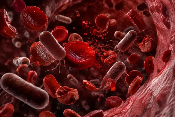 Hemólisis intravascular masiva por Clostridium perfringens