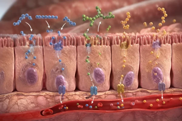 Digestión y absorción de hidratos de carbono por el enterocito