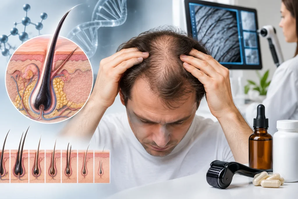 Alopecia y caída del cabello