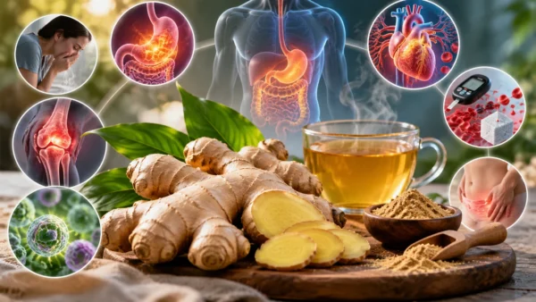 Jengibre y sus efectos sobre la salud
