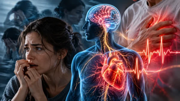 Diferencia entre Ansiedad y síntomas cardiovasculares