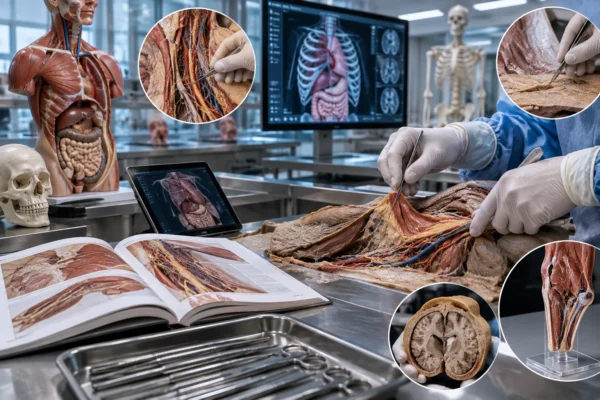 Técnica de estudio anatómico y técnicas de disección