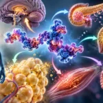 Retatrutide. Agonismo triple y regulación del metabolismo energético