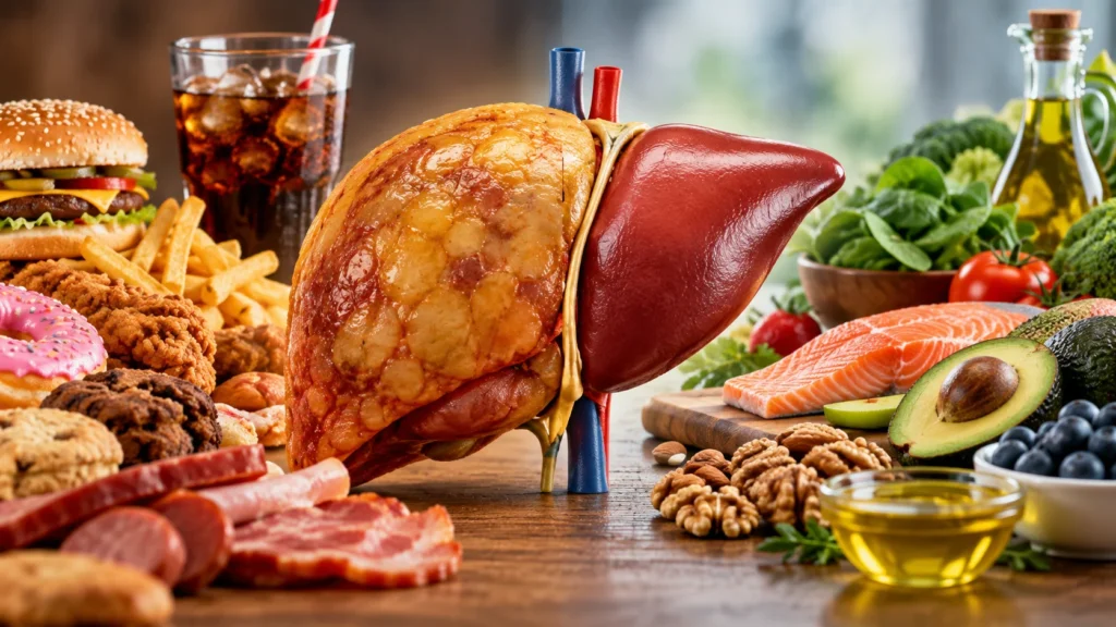 ¿Qué alimentos empeoran el hígado graso?