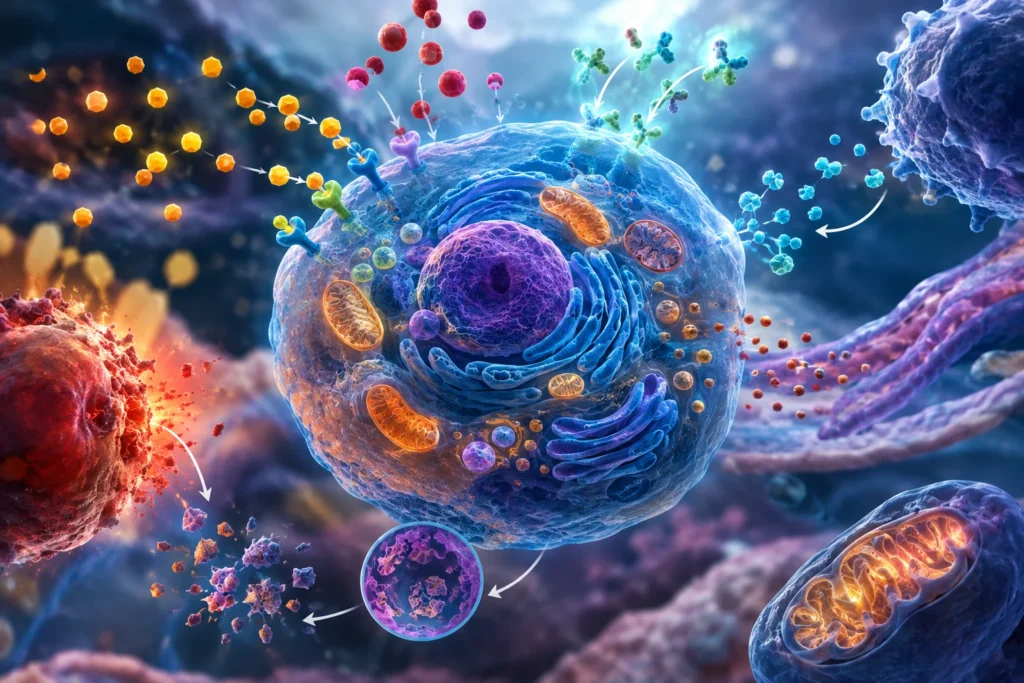 Homeostasis Celular. Adaptación, Regulación Molecular y Respuesta al Estrés Extracelular
